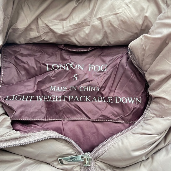 London Fog Lightweight Packable Puffer Down Coat - Picture 2 of 4